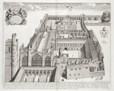 نشرت كلية جديدة ، أكسفورد ، من أكسفورد يوضح &39;، 1675 بواسطة ديفيد لوجان